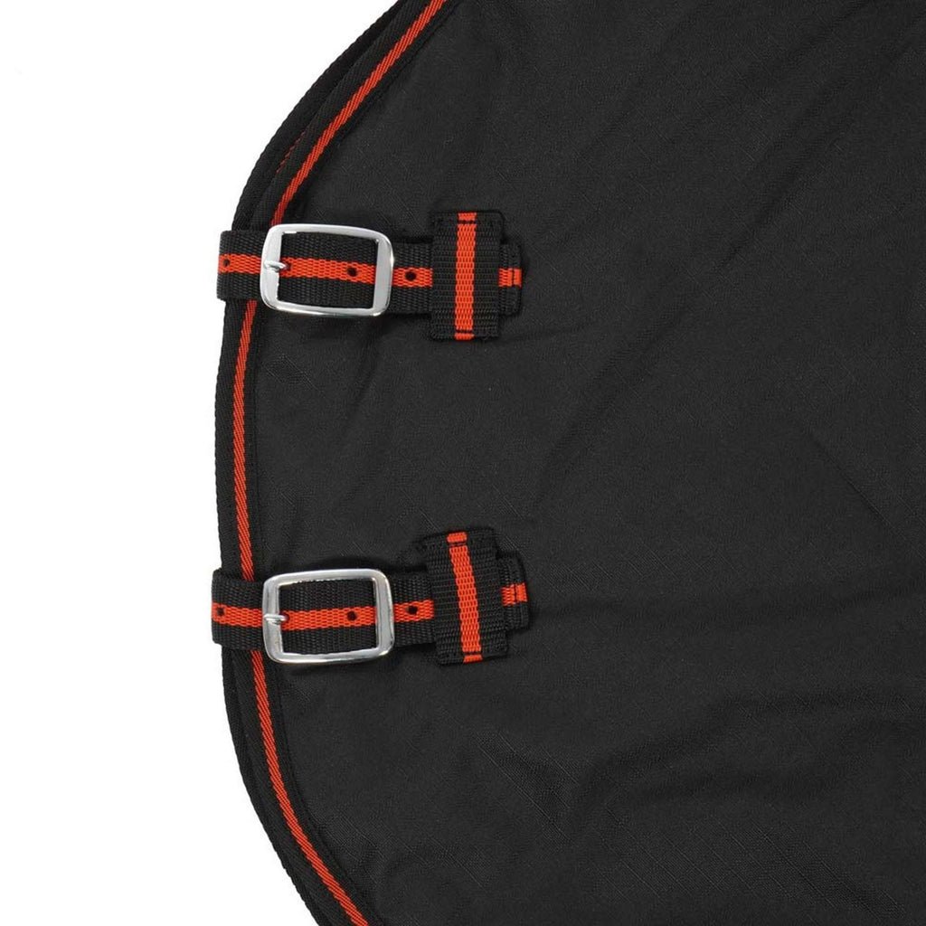 HB Harry & Hector Outdoor Rug 300g Black/Red