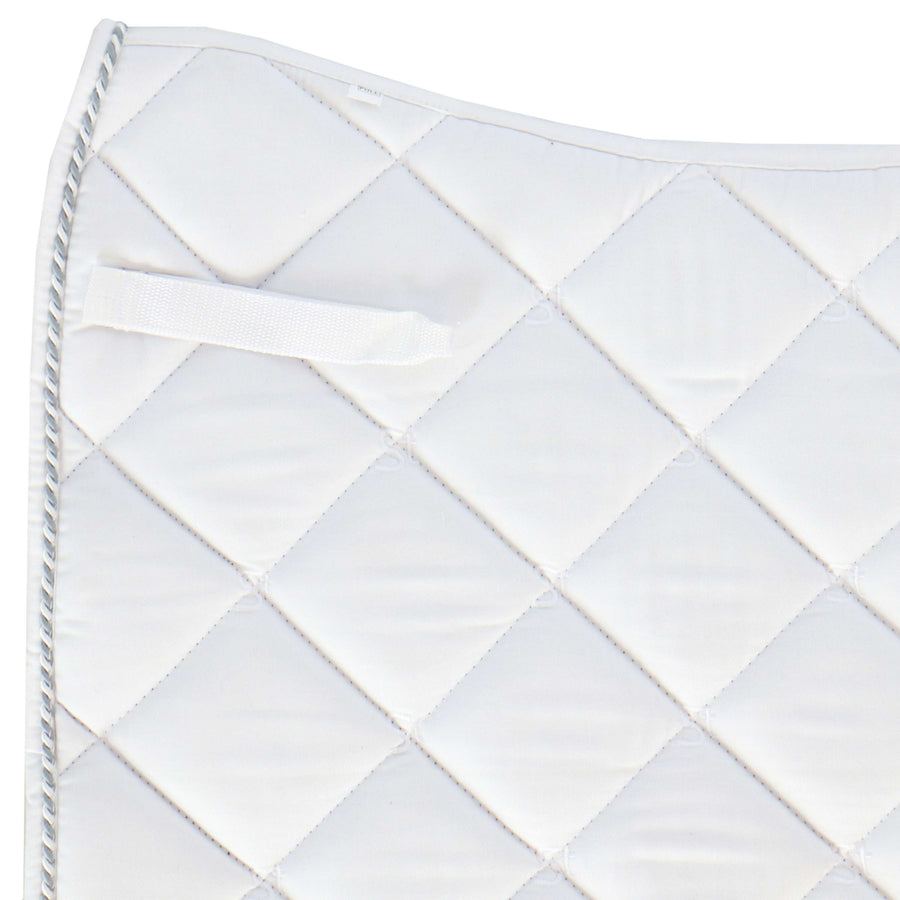 HB Showtime Saddlepad Crown Dressage White