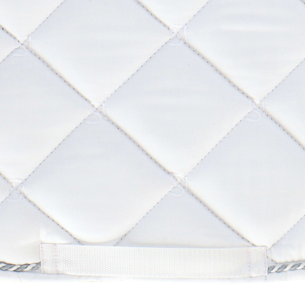 HB Showtime Saddlepad Crown Dressage White
