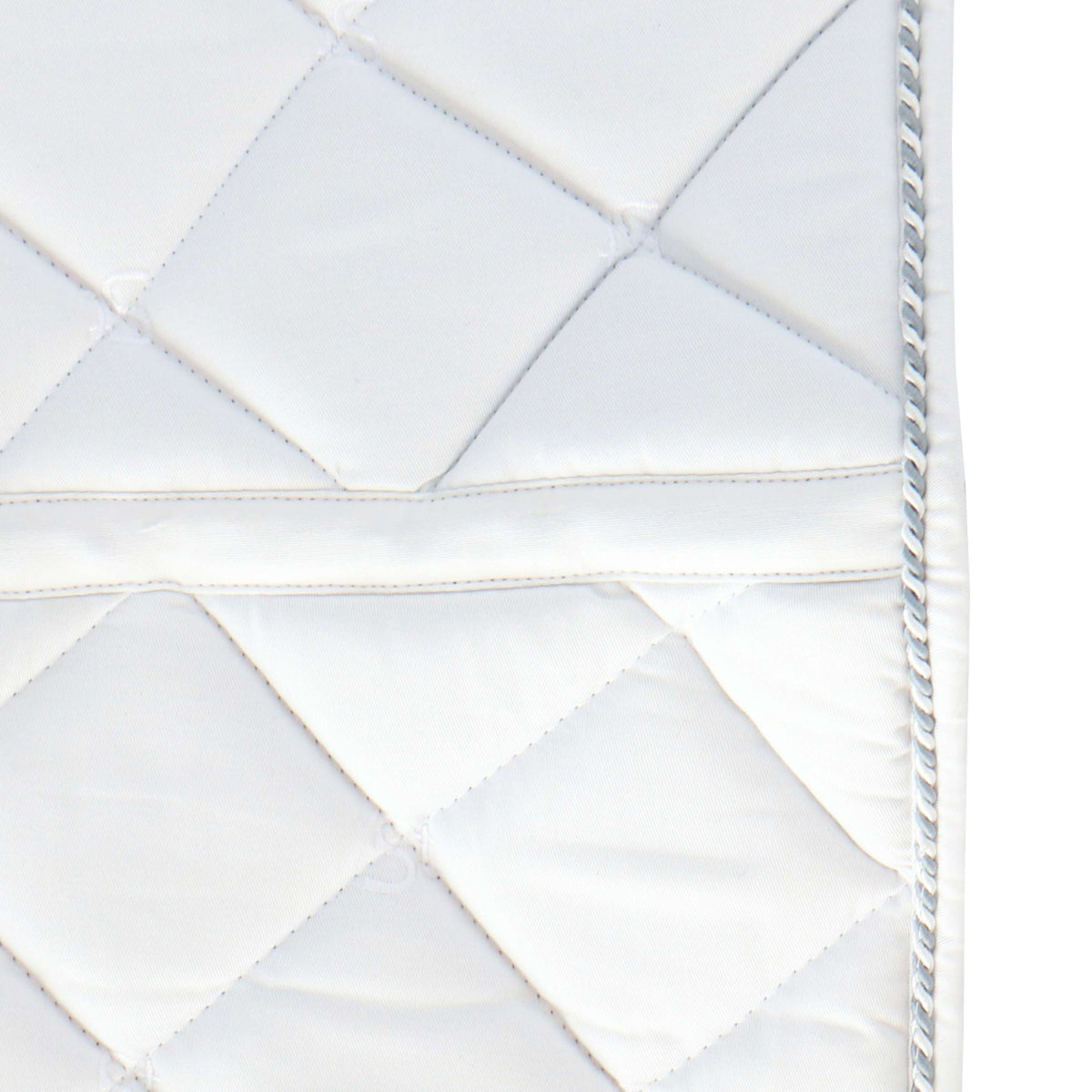 HB Showtime Saddlepad Crown Dressage White