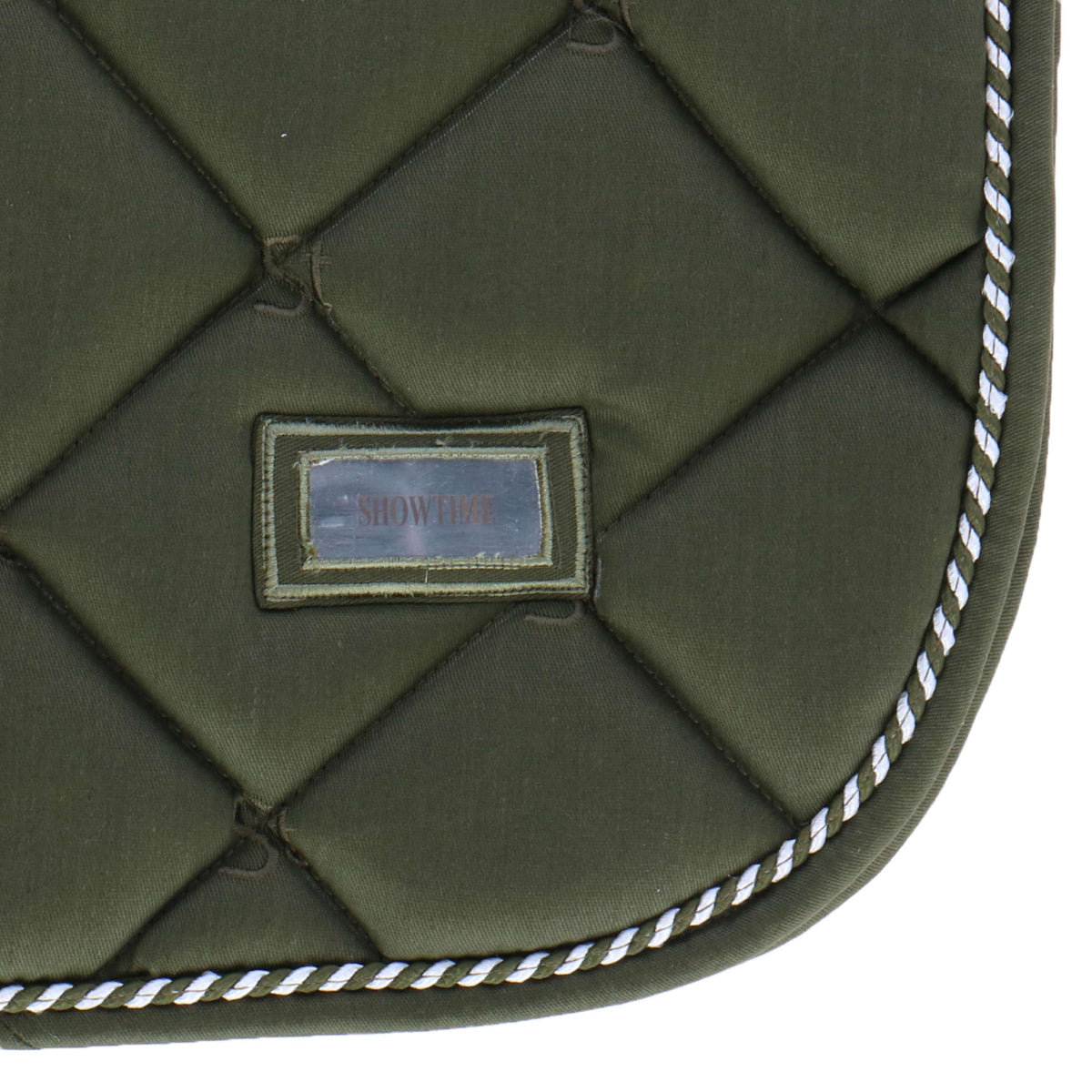 HB Showtime Saddlepad Crown GP/Jumping moss-green