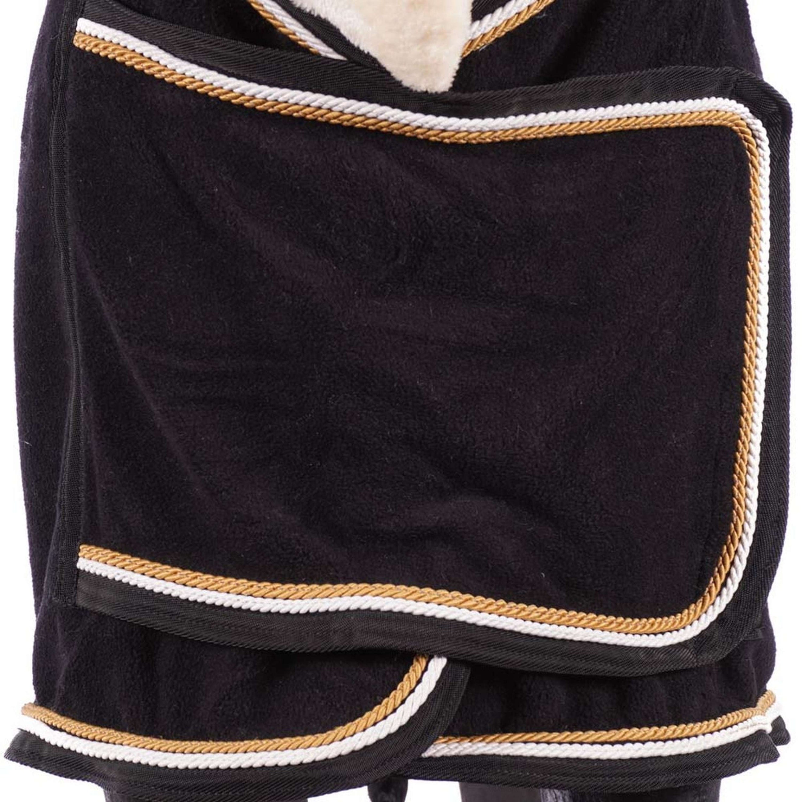 HB Showtime Show Rug Fleece 400gr Dutch Crown Black HB Showtime Show Rug Fleece 400gr Dutch Crown Black