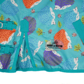 HB Harry & Hector Outdoor Rug Hedgehog Cotton Turquoise