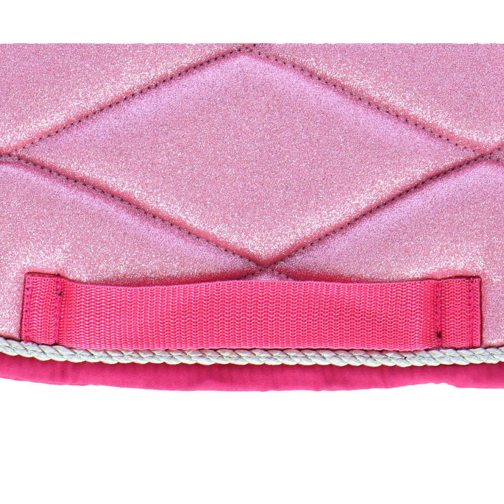 HB Harry & Hector Saddlepad Sparkling Glitter Pink