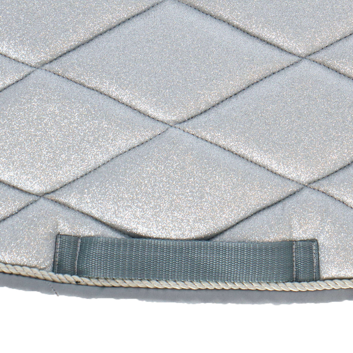 HB Harry & Hector Saddlepad Sparkling Glitter Silver