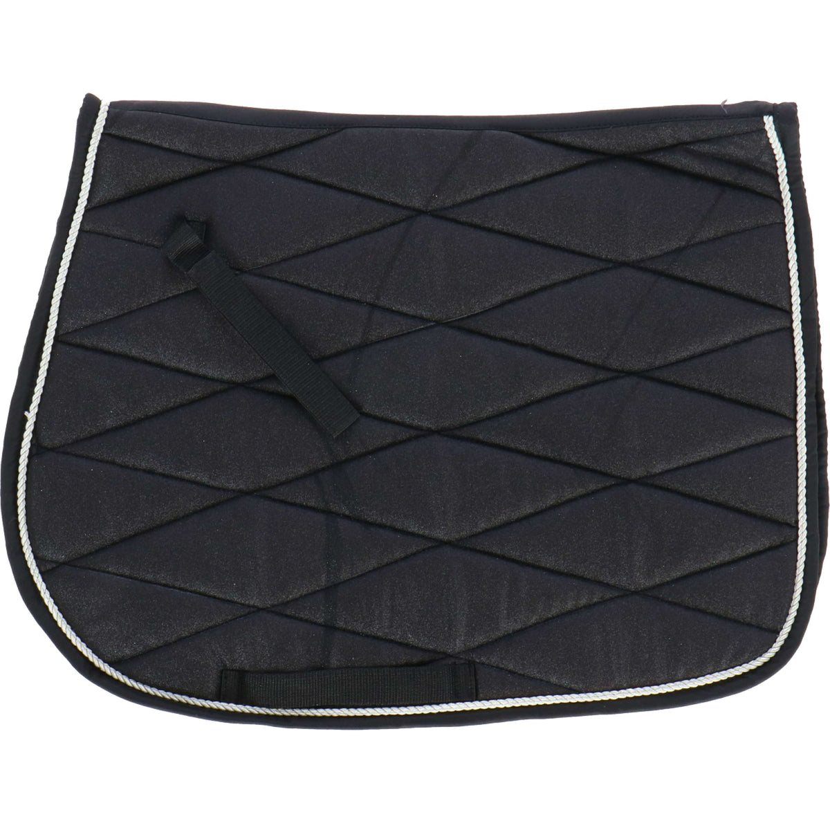 HB Harry & Hector Saddlepad Sparkling Glitter Black