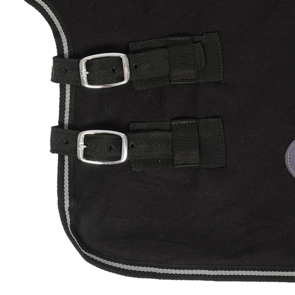 HB Harry & Hector Fleece Rugs met Hals Black