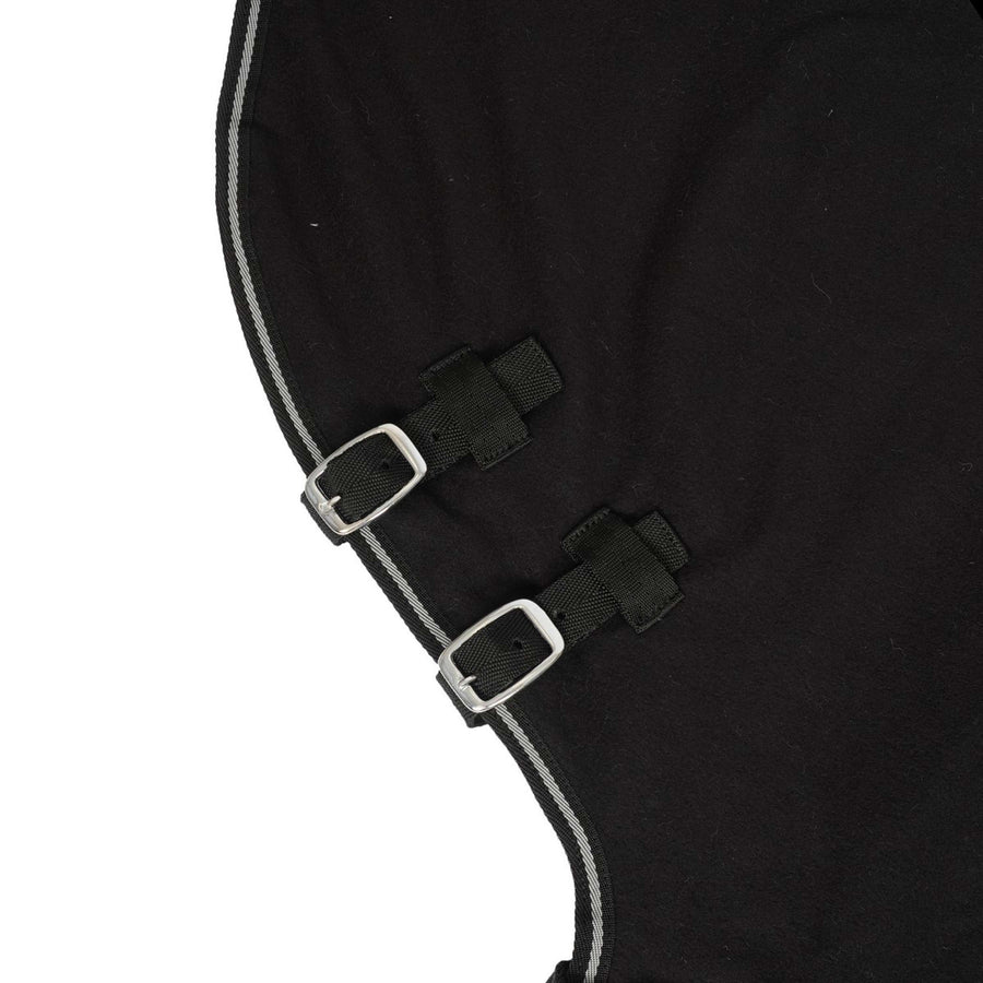 HB Harry & Hector Fleece Rugs met Hals Black