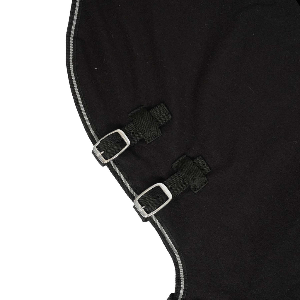 HB Harry & Hector Fleece Rugs met Hals Black
