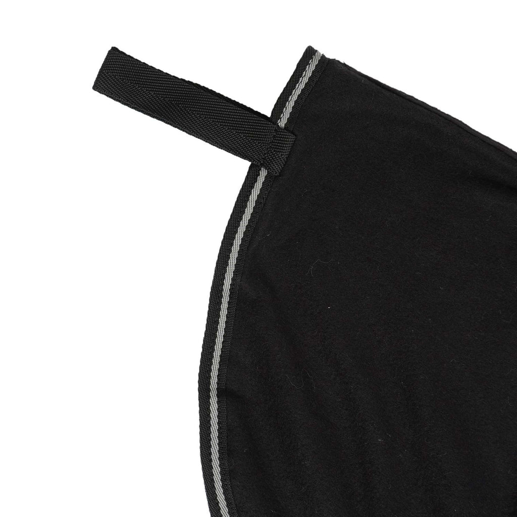 HB Harry & Hector Fleece Rugs met Hals Black