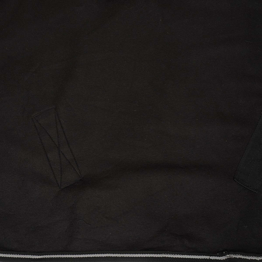 HB Harry & Hector Fleece Rugs met Hals Black