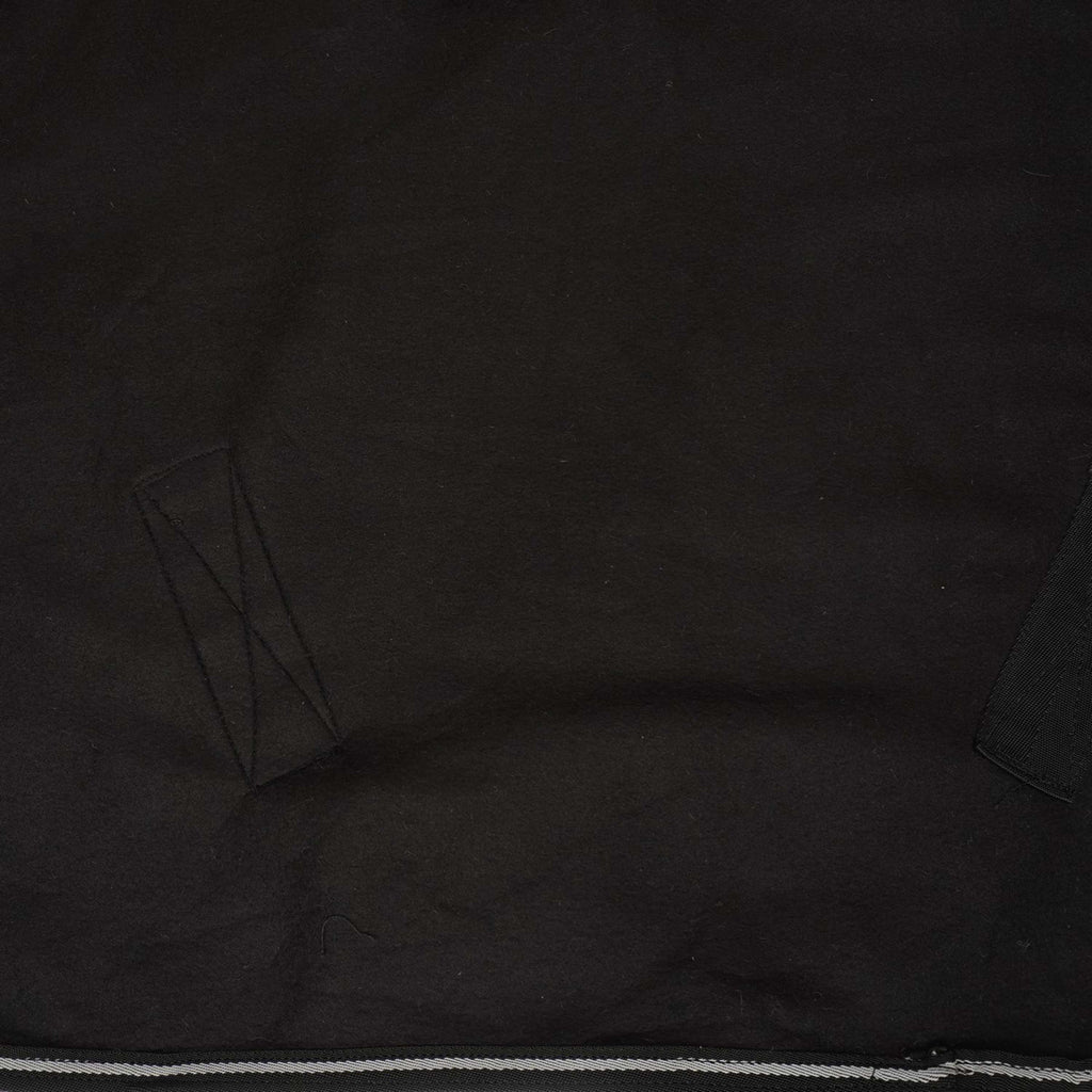 HB Harry & Hector Fleece Rugs met Hals Black