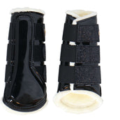 HB Leg protection Gold Rush Glitter Black