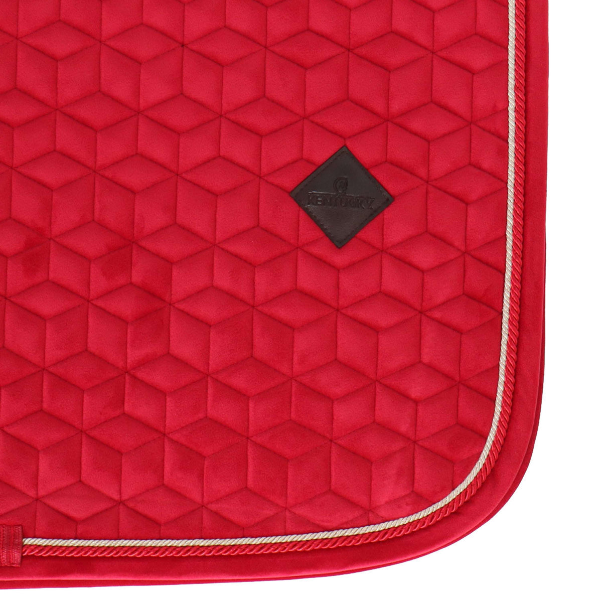 Kentucky Saddlepad Velvet Red