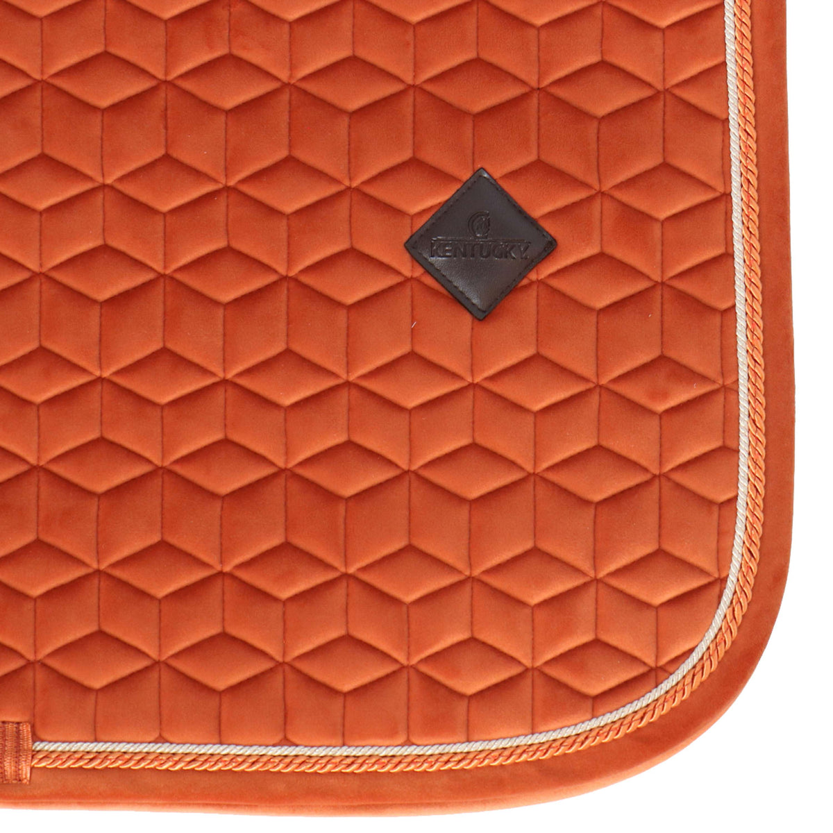 Kentucky Saddlepad Velvet Dressage Orange