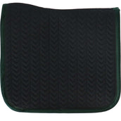 Kentucky Saddlepad Velvet Pearls Dressage Pine Green