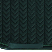 Kentucky Saddlepad Velvet Pearls Dressage Pine Green