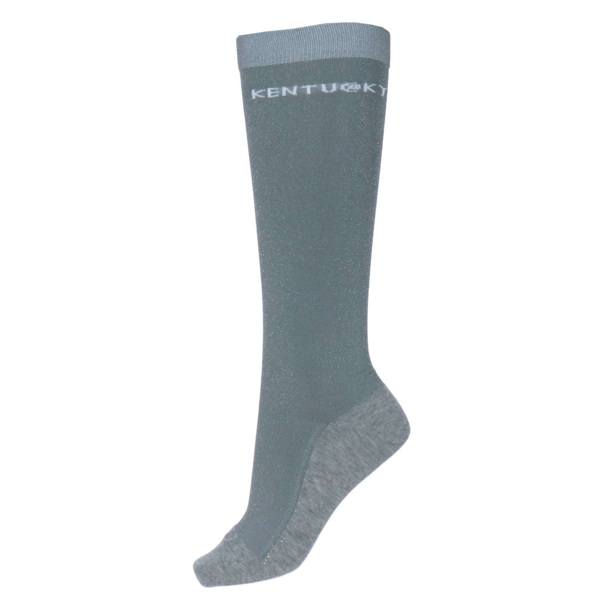 Kentucky Socks Glitter Grey