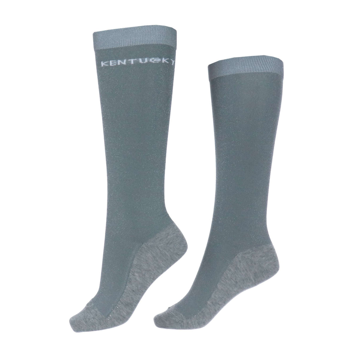 Kentucky Socks Glitter Grey