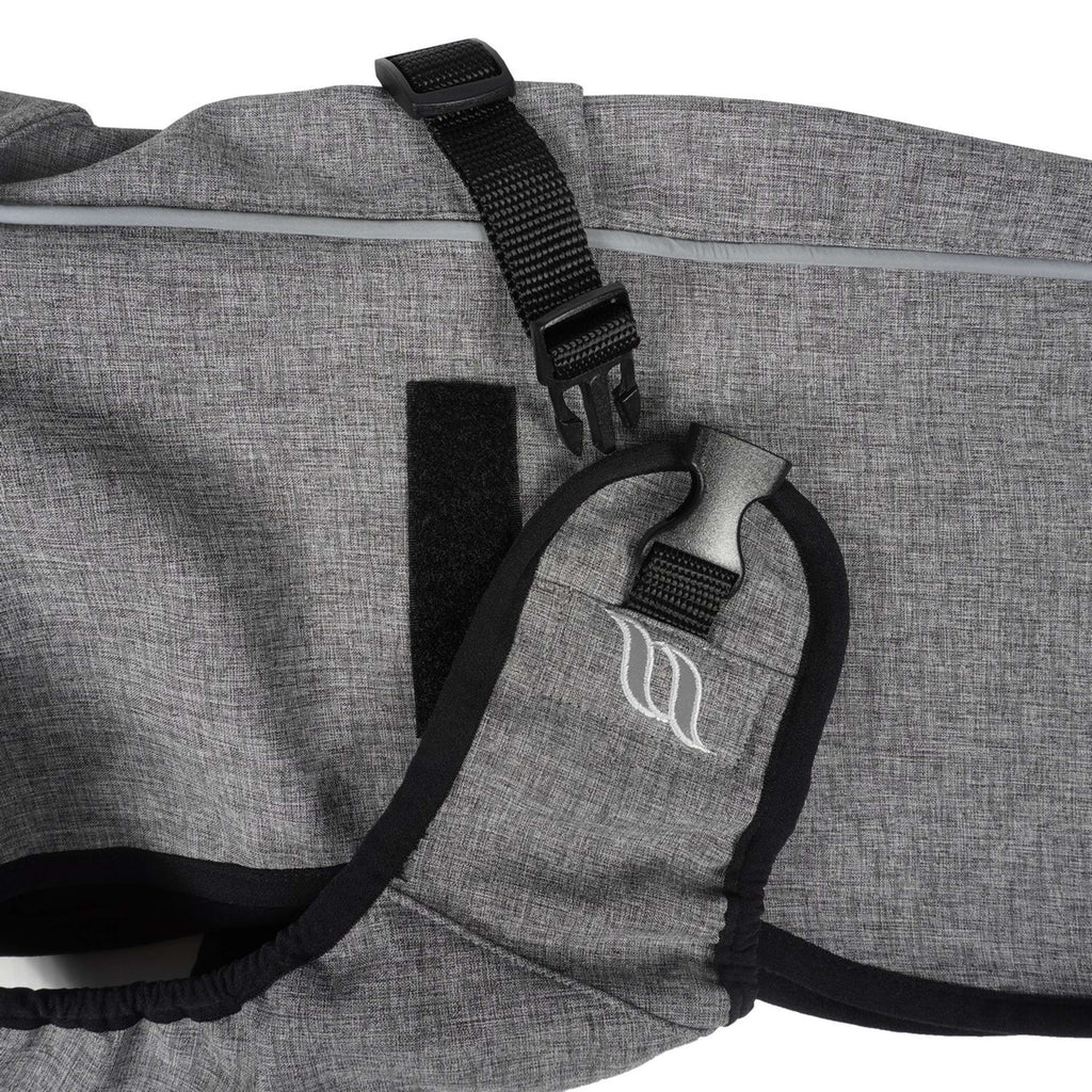 Back on Track Dog Coat Bark All-Round Grey