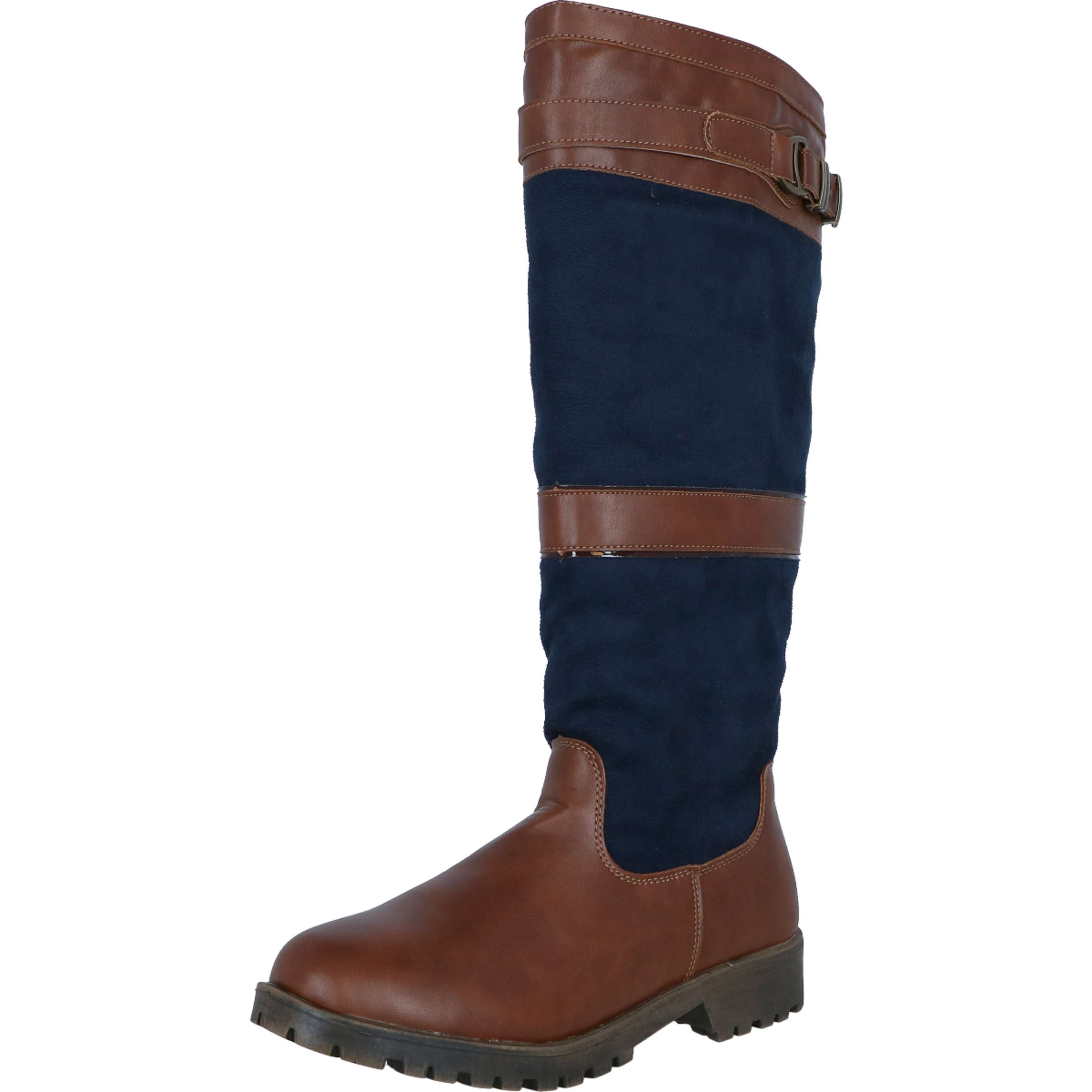 HKM Winter Boots Meghan Dark blue/Brown