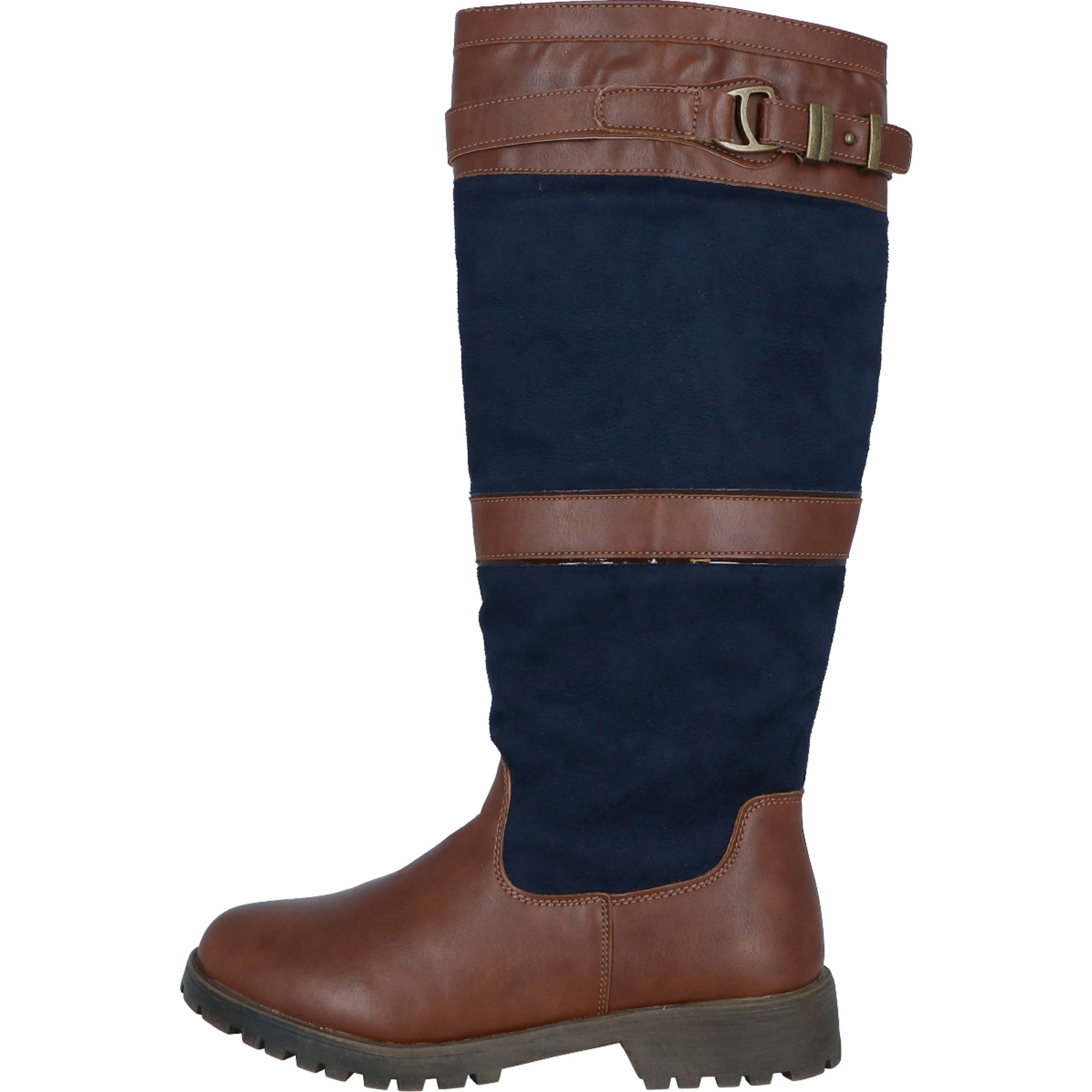 HKM Winter Boots Meghan Dark blue/Brown HKM Winter Boots Meghan Dark blue/Brown