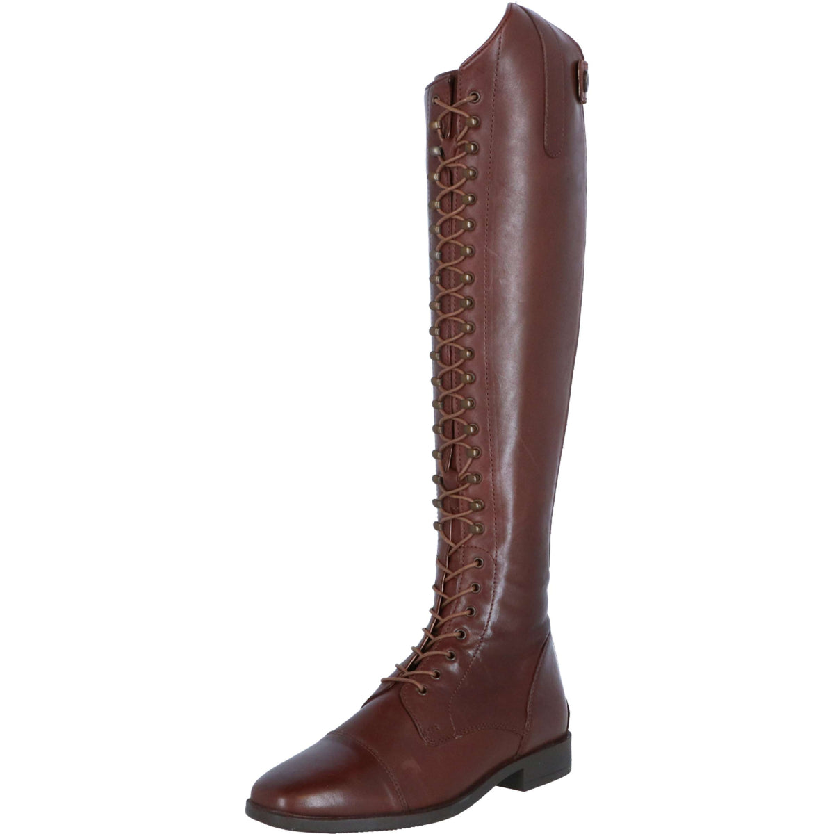 HKM Riding Boots Elegant Lace Standard Brown