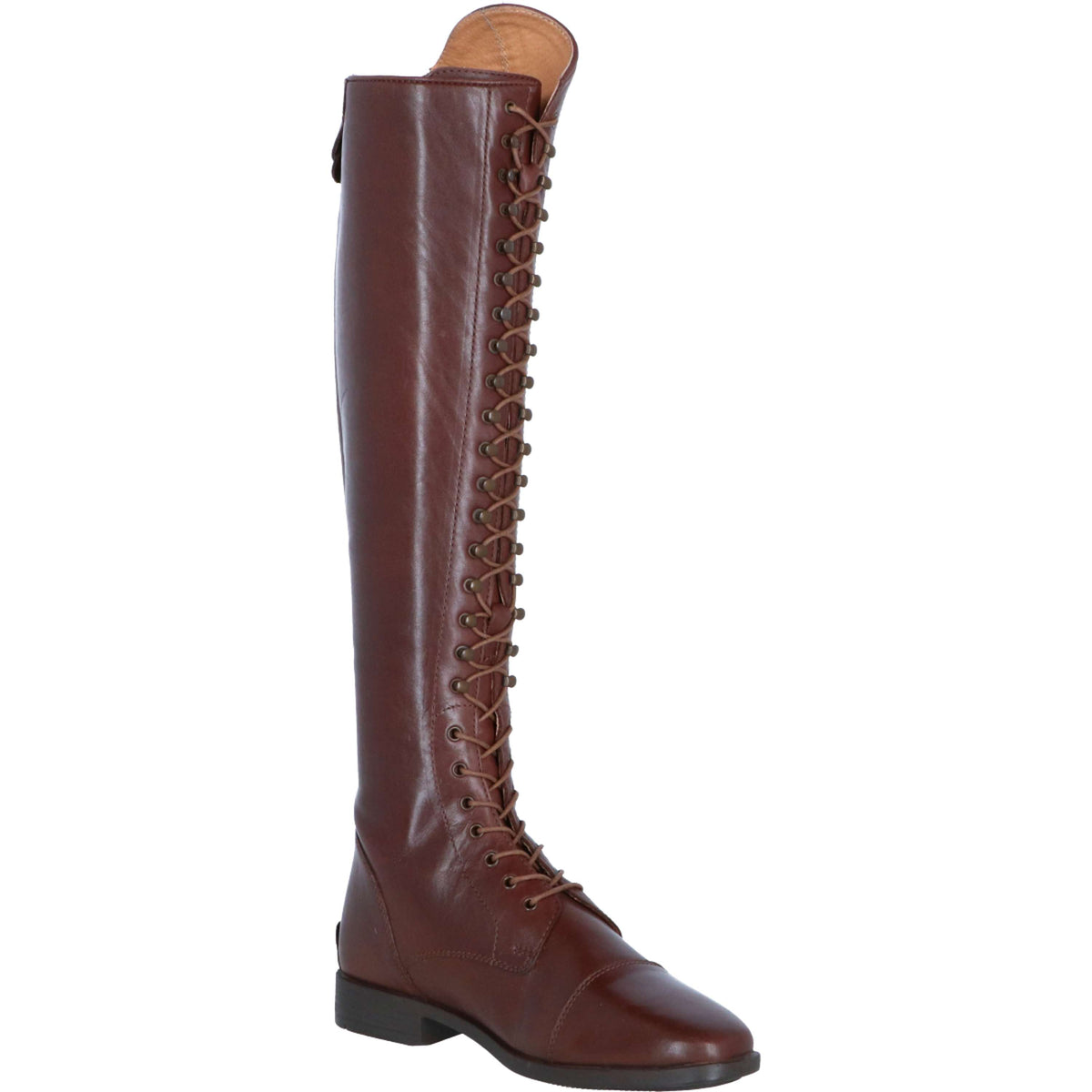 HKM Riding Boots Elegant Lace Standard Brown