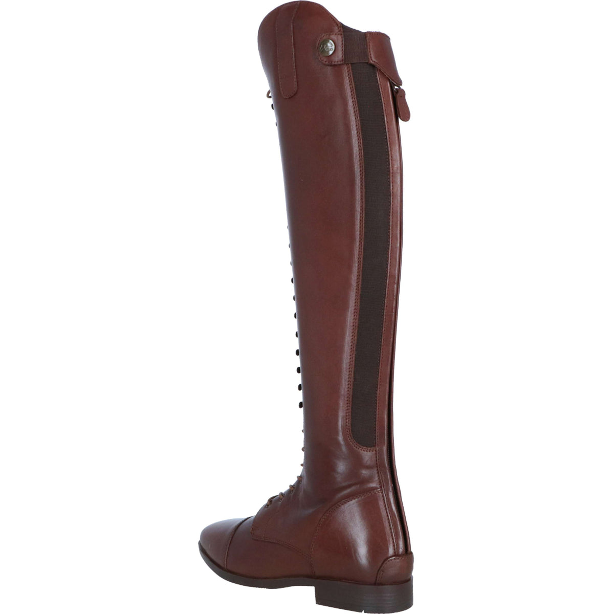 HKM Riding Boots Elegant Lace Long Brown