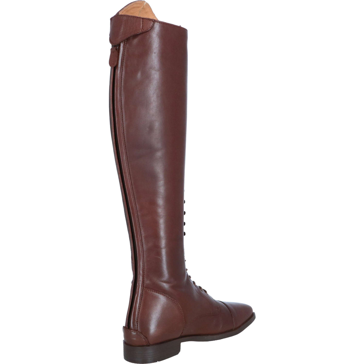 HKM Riding Boots Elegant Lace Long Brown