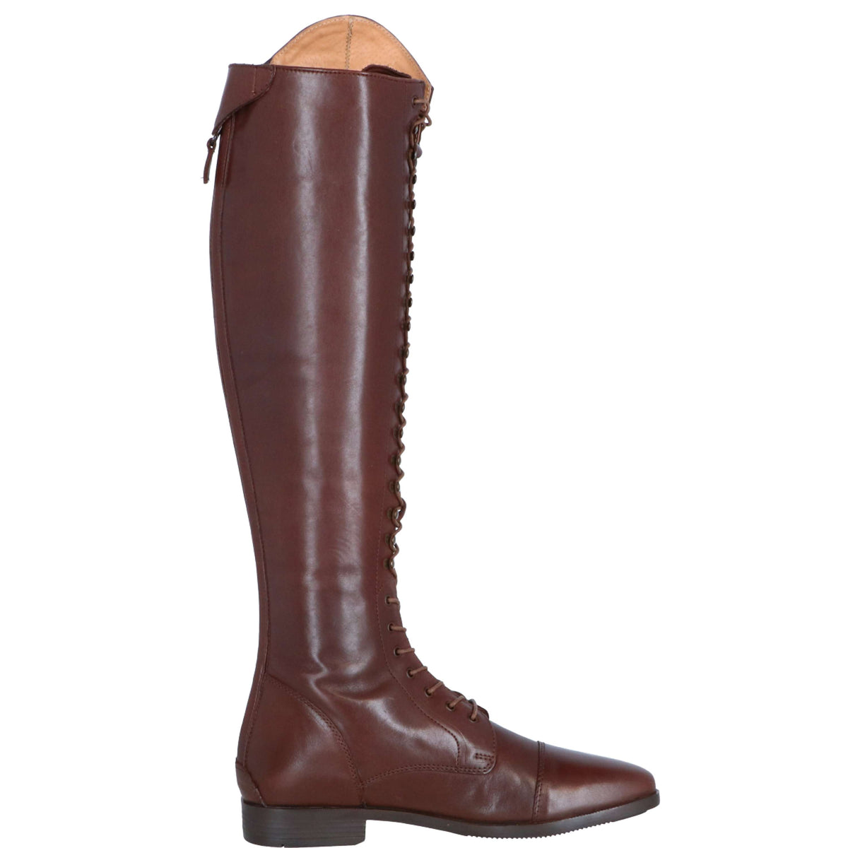 HKM Riding Boots Elegant Lace Long Brown