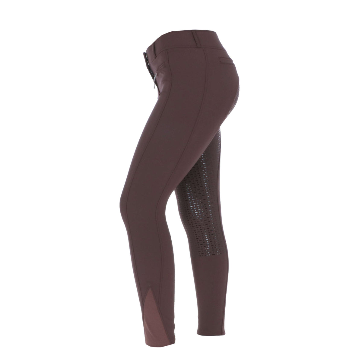 HKM Breeches Liv High Waist Silicon Full Grip Darkbrown