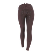 HKM Breeches Liv High Waist Silicon Full Grip Darkbrown