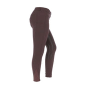 HKM Breeches Liv High Waist Silicon Full Grip Darkbrown