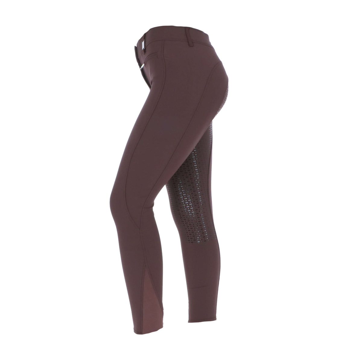 HKM Breeches Lea Silicon Full Grip Darkbrown