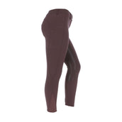 HKM Breeches Lea Silicon Full Grip Darkbrown