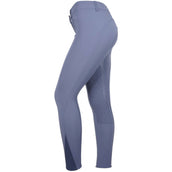 HKM Breeches Lea Silicon Full Grip Smoke Blue