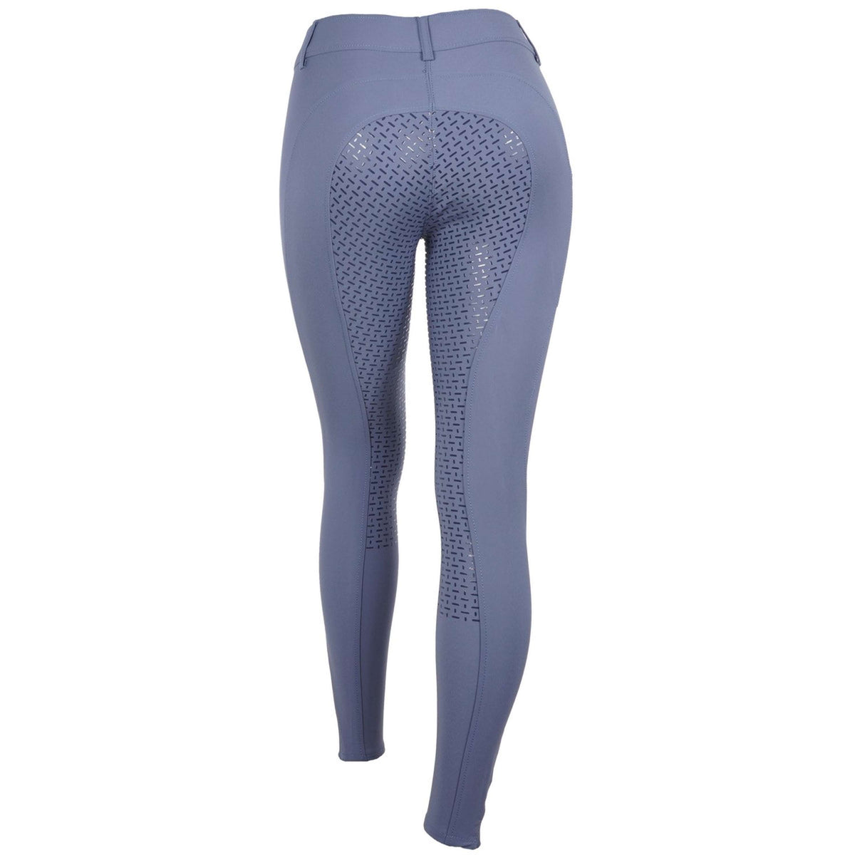 HKM Breeches Lea Silicon Full Grip Smoke Blue