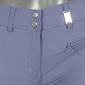 HKM Breeches Lea Silicon Full Grip Smoke Blue