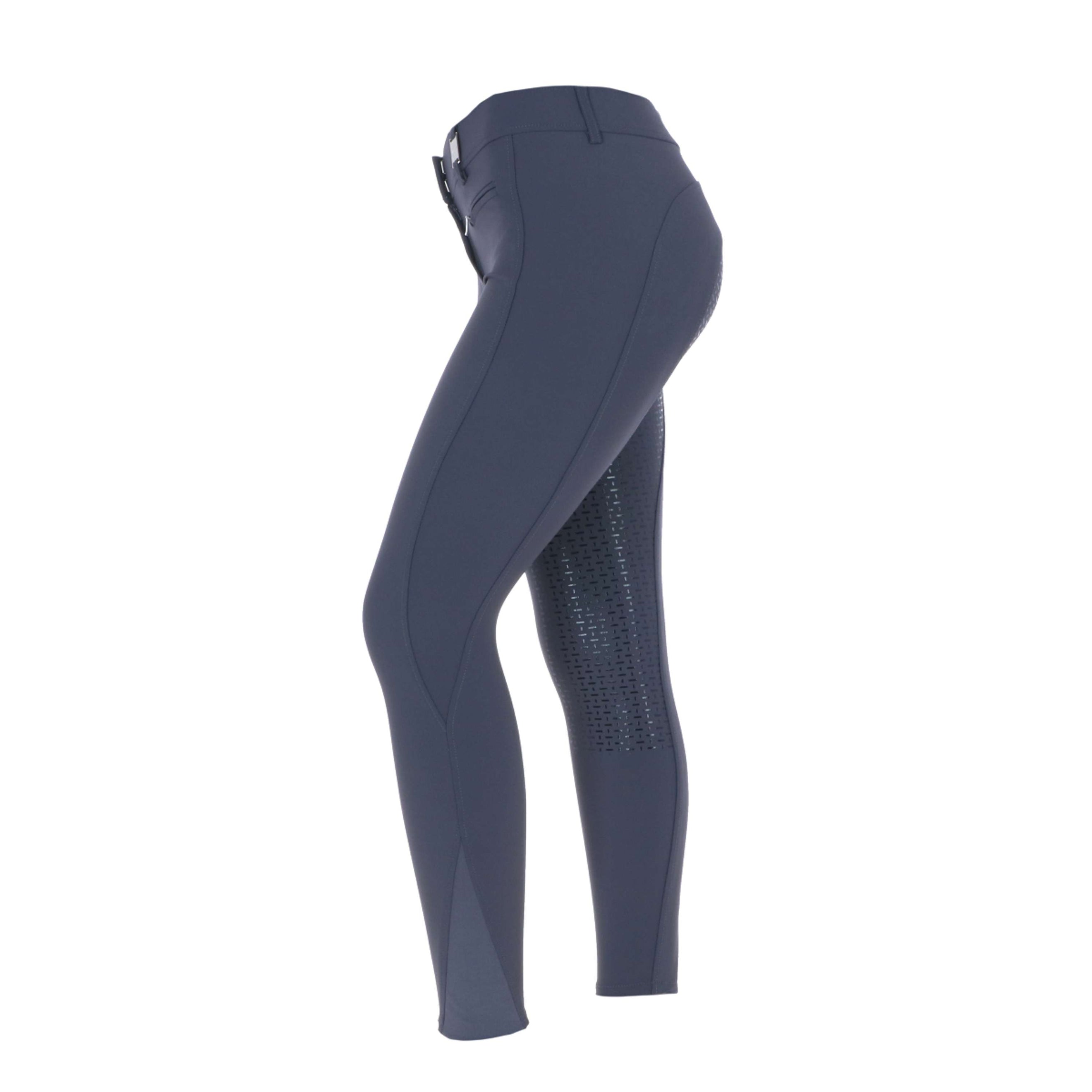 HKM Breeches Lea Silicon Full Grip Darkblue