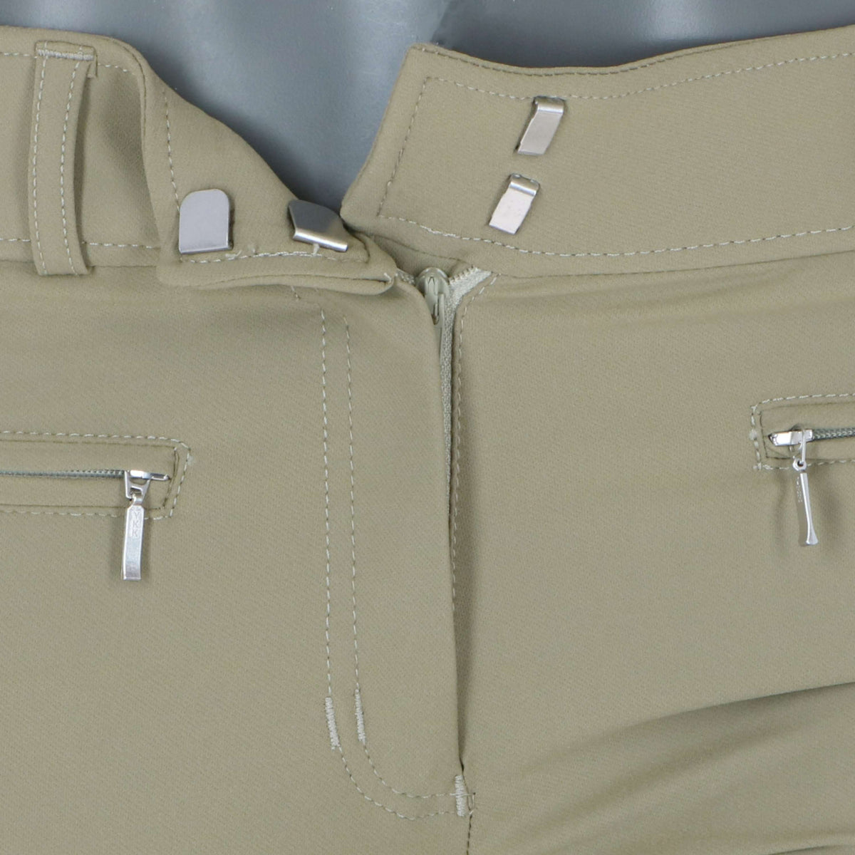 HKM Breeches Liv High Waist Alos Full Grip Olive Green