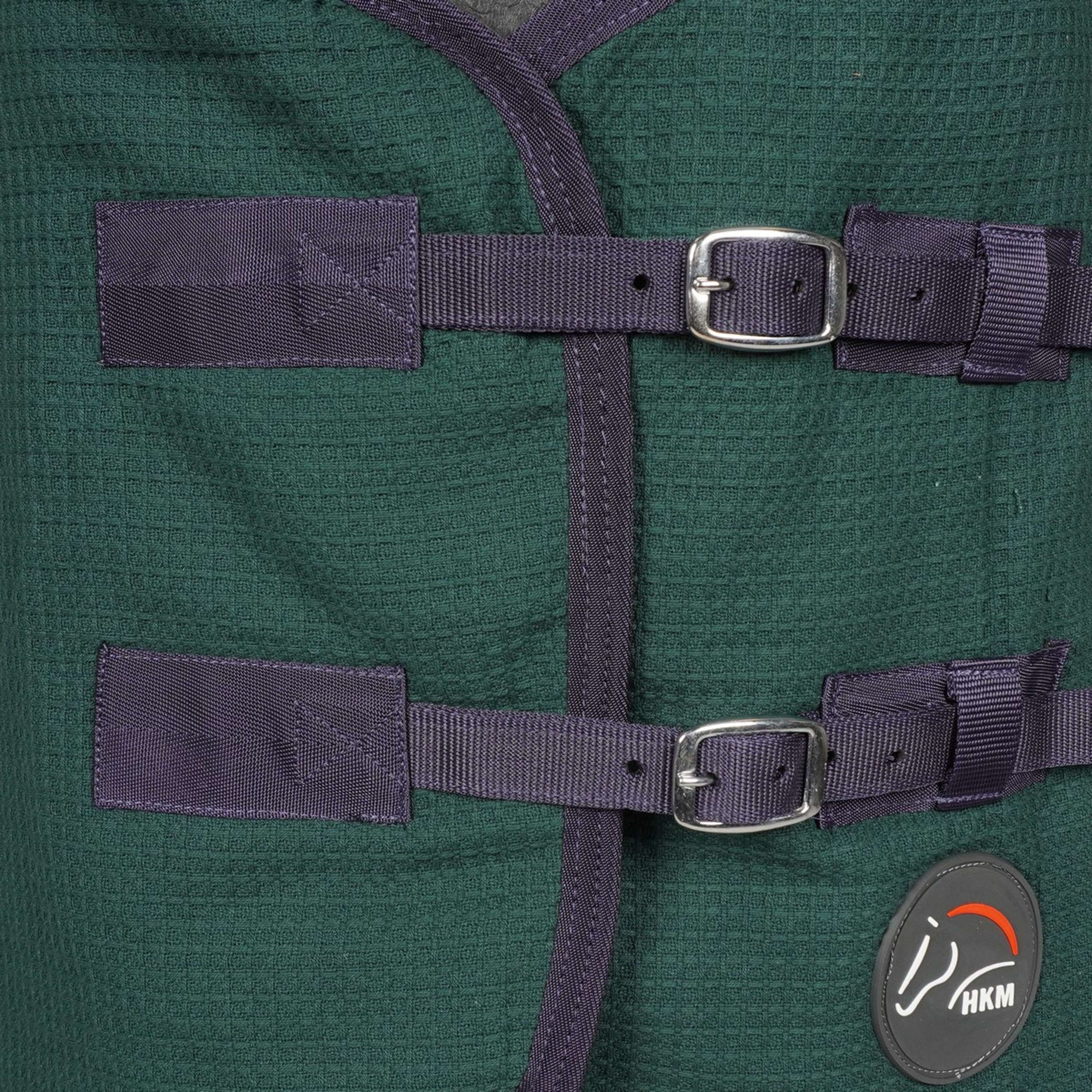 HKM Stable Rug Oakland Waffeloptik Dark Green HKM Stable Rug Oakland Waffeloptik Dark Green