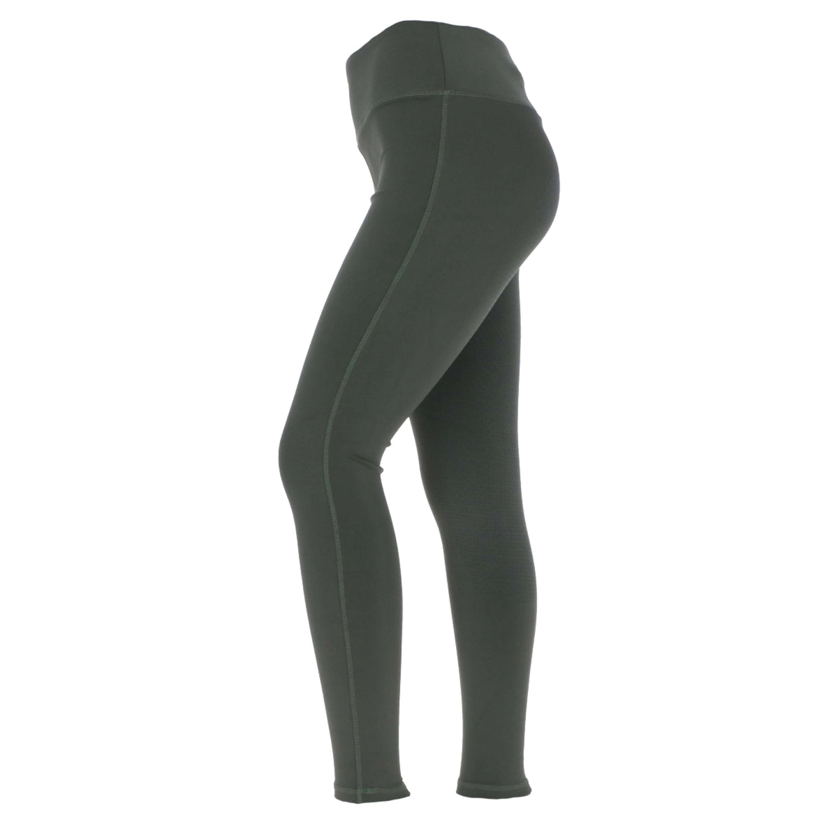 HKM Riding Legging Equestrian Full Grip Dark Green