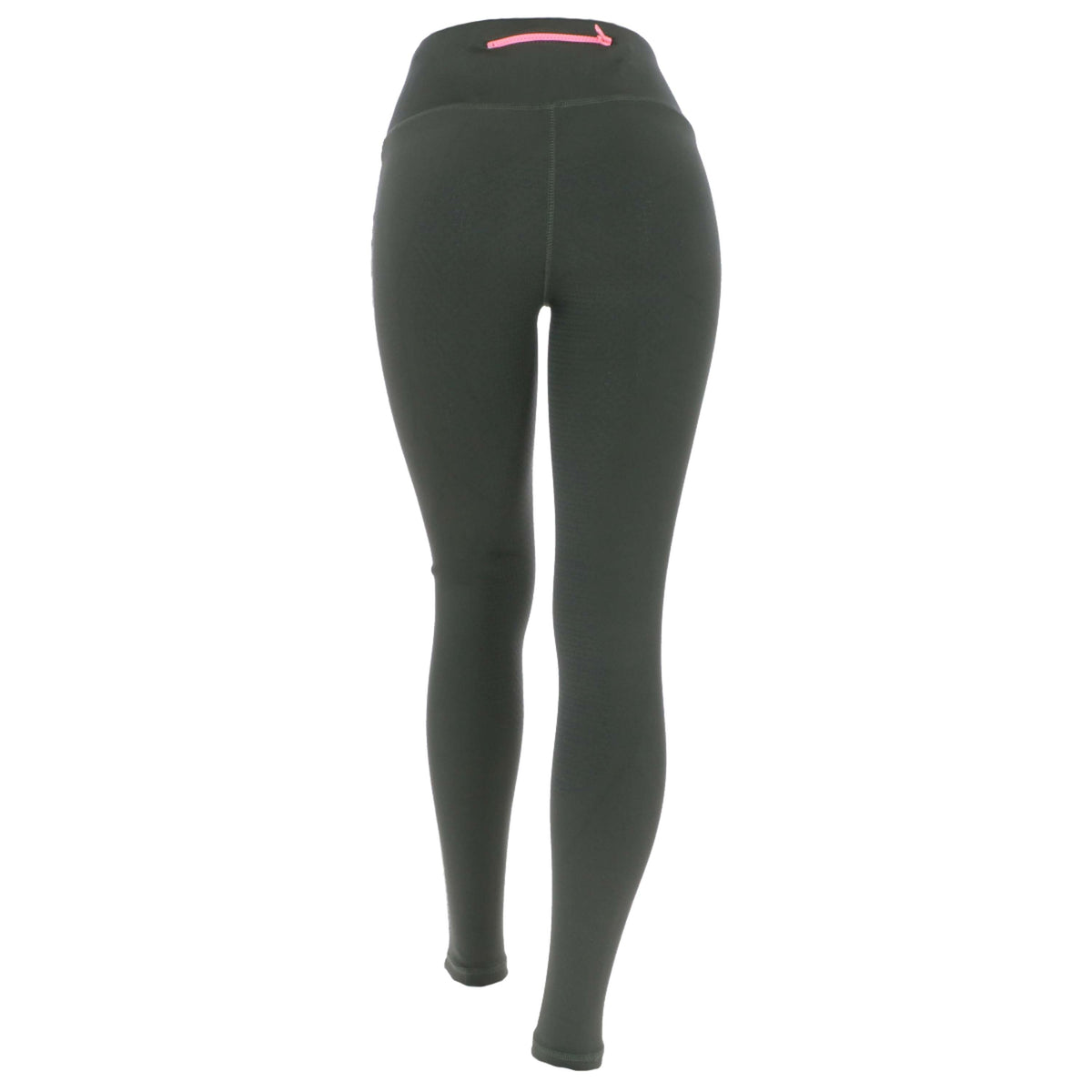 HKM Riding Legging Equestrian Full Grip Dark Green