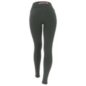 HKM Riding Legging Equestrian Full Grip Dark Green