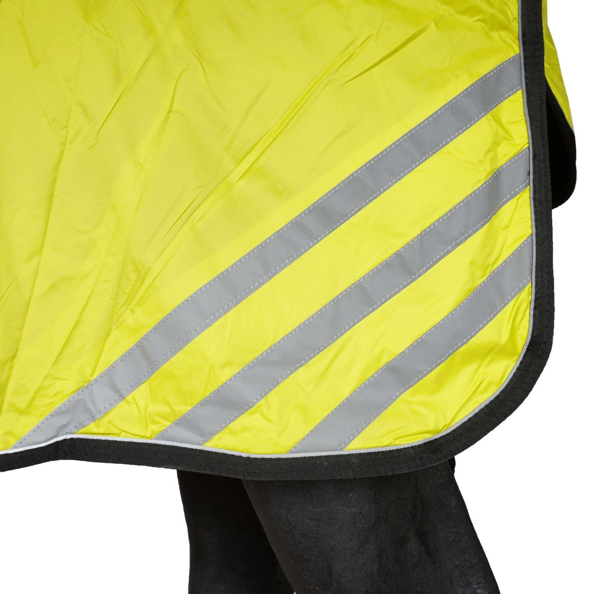 HKM Exercise Rug Reflective with Fleece Lining Neon Yellow