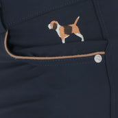 HKM Breeches Beagle Full Grip Darkblue