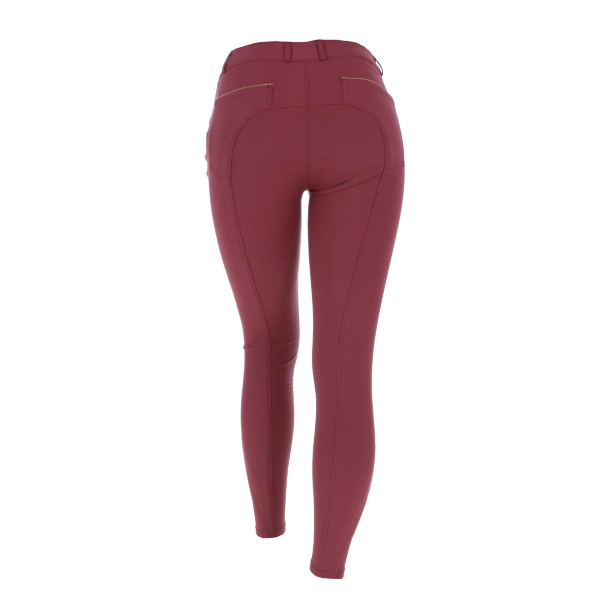 HKM Breeches Beagle Knee Grip Bordeaux