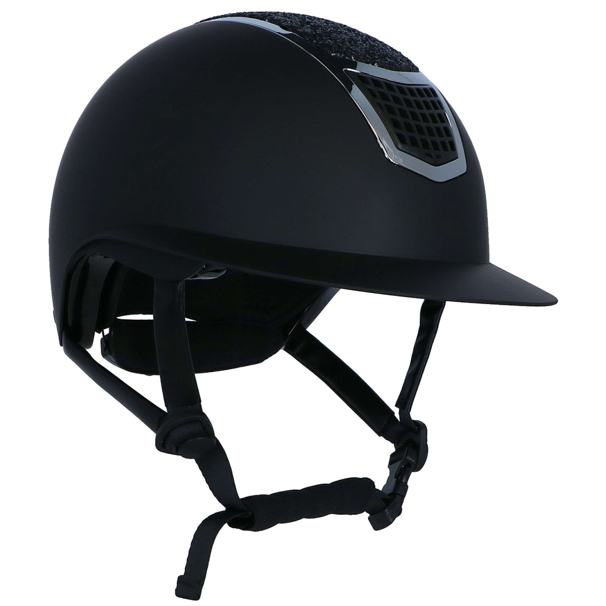 HKM Cap Glamour Shield Black/Silver