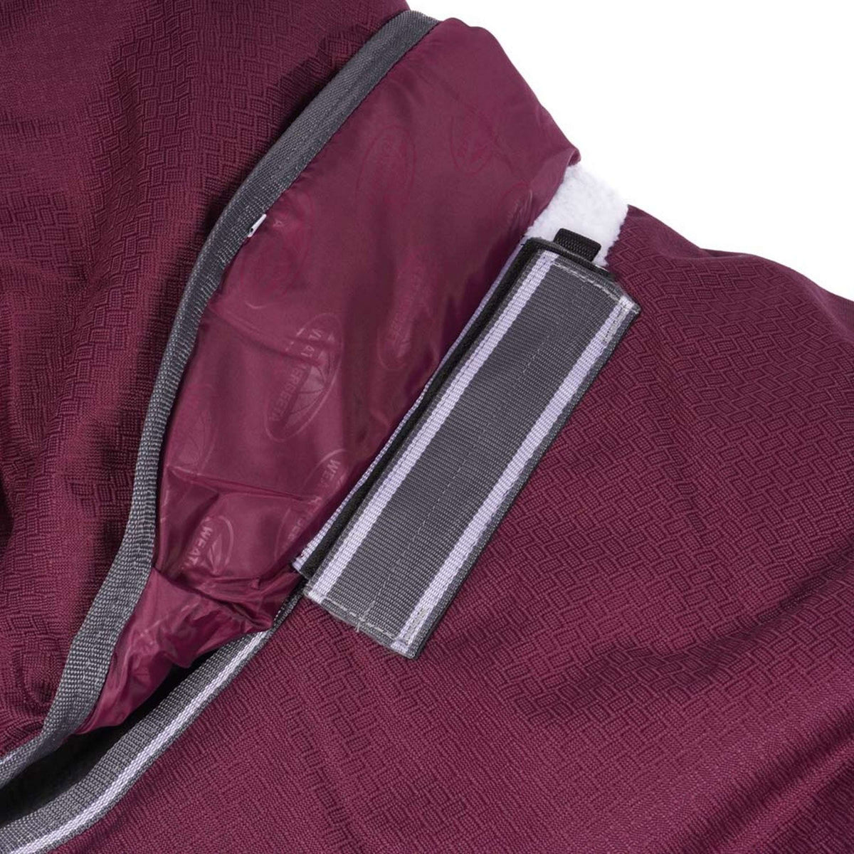 Weatherbeeta Comfitec Plus Dynamic II Detach-A-Neck Heavy Maroon/Grey/White